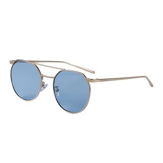 Deichbrise Sonnenbrille Meeresblau (gold/blau)