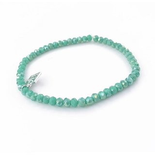 Glasschliff-Armband (mint)