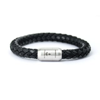 Leder- & Segeltauarmband (Kombination) Otto