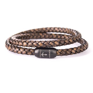 Vintage Lederarmband Milow